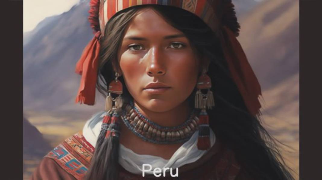 Yapay zekaya "Ülkeler güzel kadınlar olsaydı nasıl görünürlerdi?" diye sordular; işte sonuç! 10